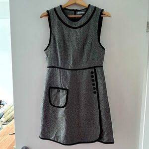 UO Kimchi Blue grey retro mini dress